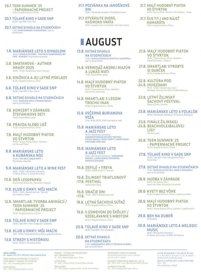 Kulturne leto 2025 program RN 185x250mm jul september images 1 758x1024