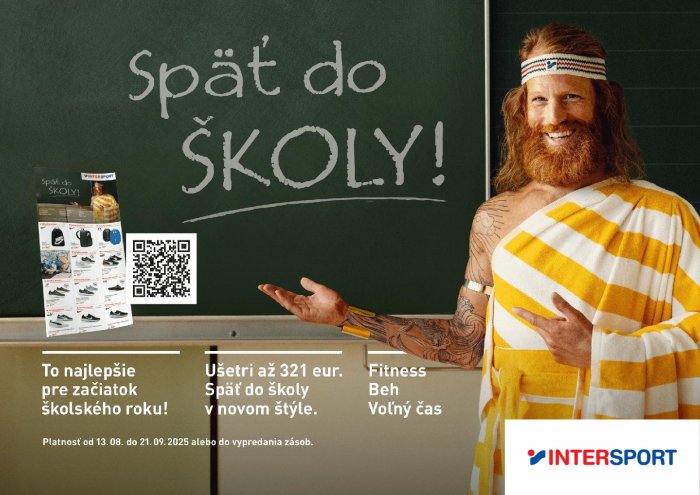 spat do skoly Intersport