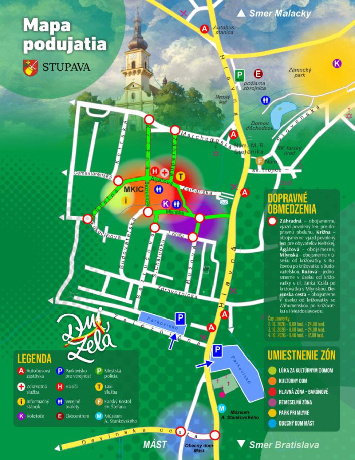 Mapa ZONA 2026