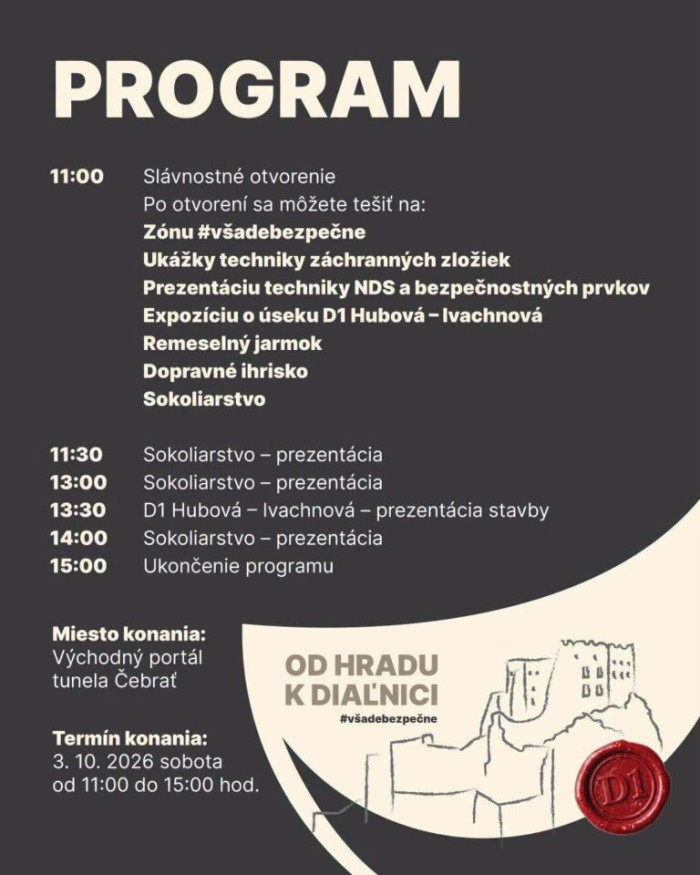 Den otvoreneho tunela Cebrat