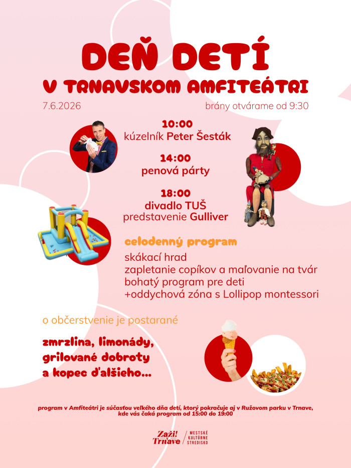 De deti v Trnavskom amfiteatri