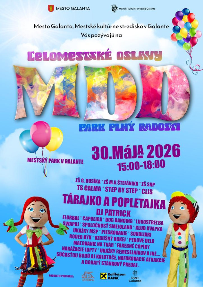 Celomestske oslavy MDD v Galante