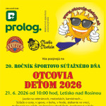 Otcovia detom 2026 20 rocnik Plagat A5 info partneri 