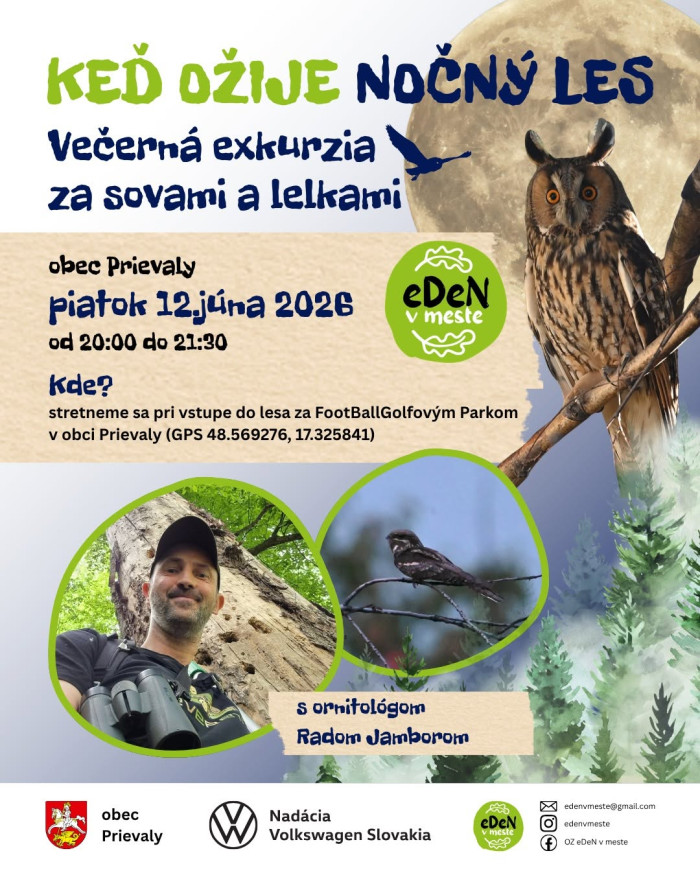Terenna exkurzia za lelkami a sovami