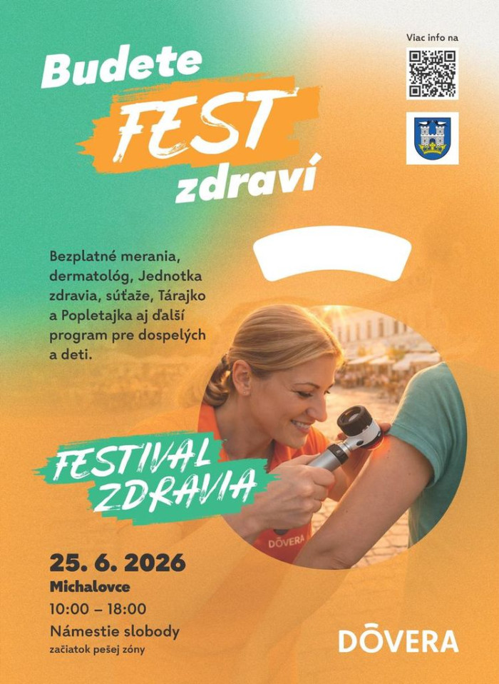 l festival zdravia poster