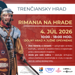 Rimania na Trencianskom hrade 4.7.2026 Trenciansky hrad