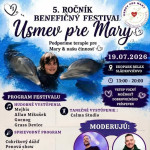 Beneficny festival Usmev pre Mary 2026