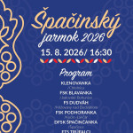 Spacinsky jarmok 2026