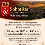 Oslava 775. vyrocia prvej pisomnej zmienky o obci