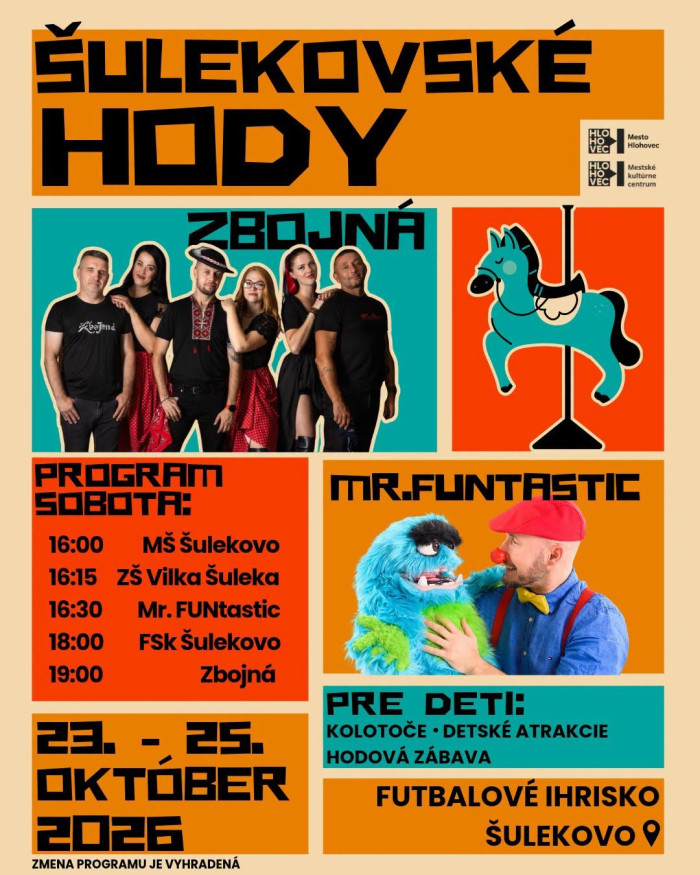 hody sulekovo