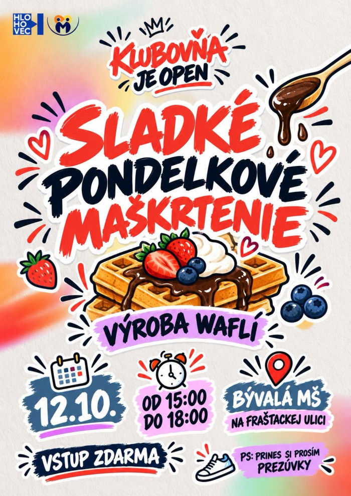 sladke pondelkove maskrtenie