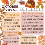 Oktobrovy program v MC Baba Klub