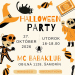 Halloween party v Babaklube