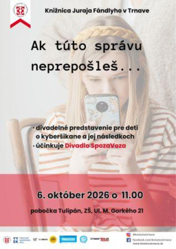 Divadlo Ak tuto spravu nepreposles...
