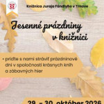 Jesenne prazdniny v kniznici
