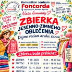 Zbierka oblecenia pre komunitu1