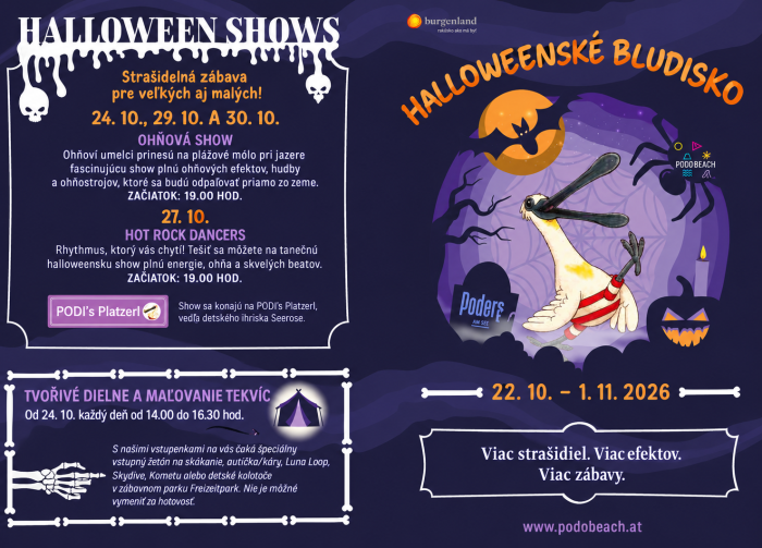 Slovak Halloween Shows Poster