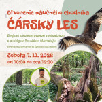 Otvorenie naucneho chodnika Carsky