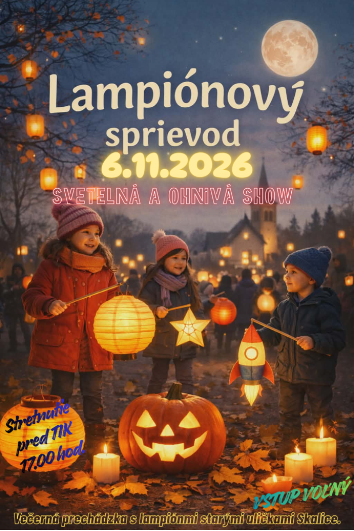 Lampionovy sprievod skalica