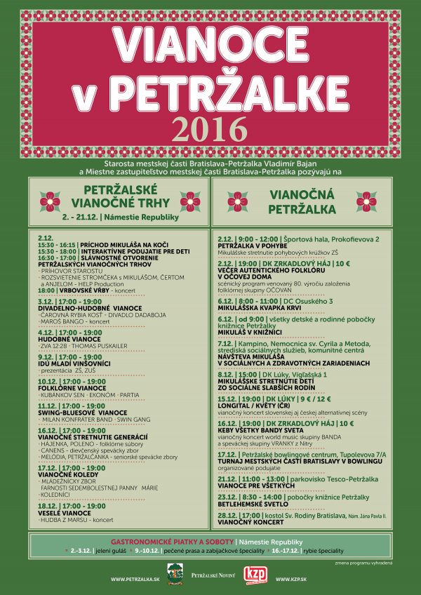 web POSTER VIANOCE V PETRZALKE 2016