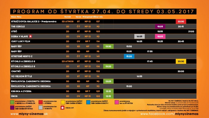 program cinema mlyny maj