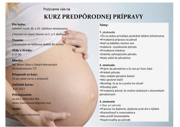 mami oaza kurz predporodnej