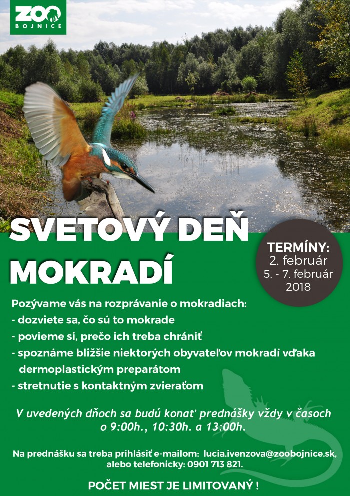 Svetovy de mokradi 2018