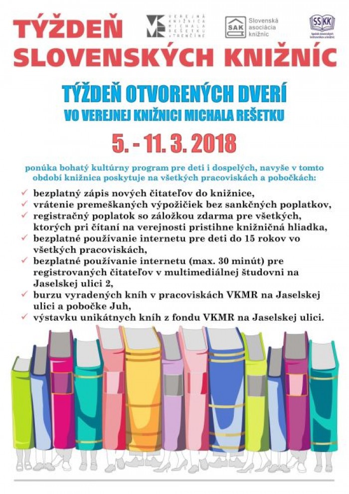 Tyzden otvorenych dveri vo VKMR 2018 AKCIE