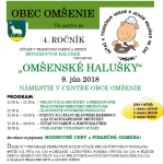 Plagat Omsenske halusky 2018