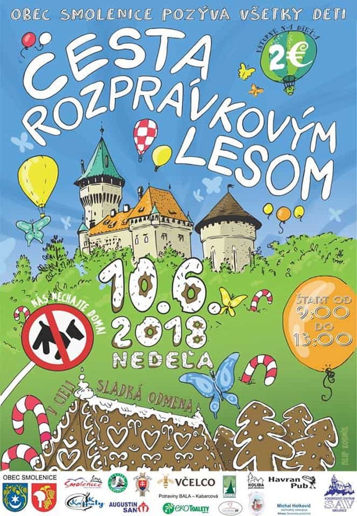 Cesta rozpravkovym lesom 2018 plagat