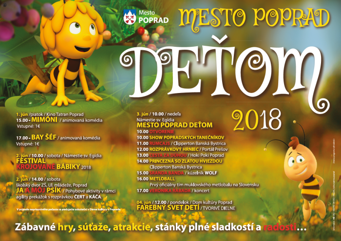 Mesto Poprad DETOM 2018