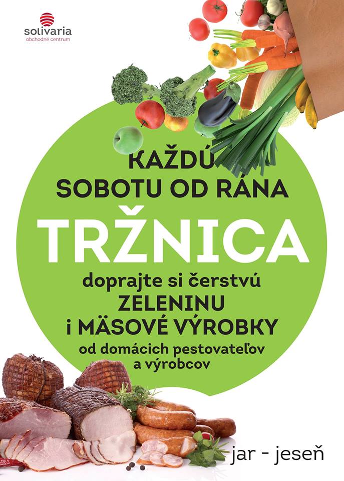 Predaj z dvora v OC Solivaria