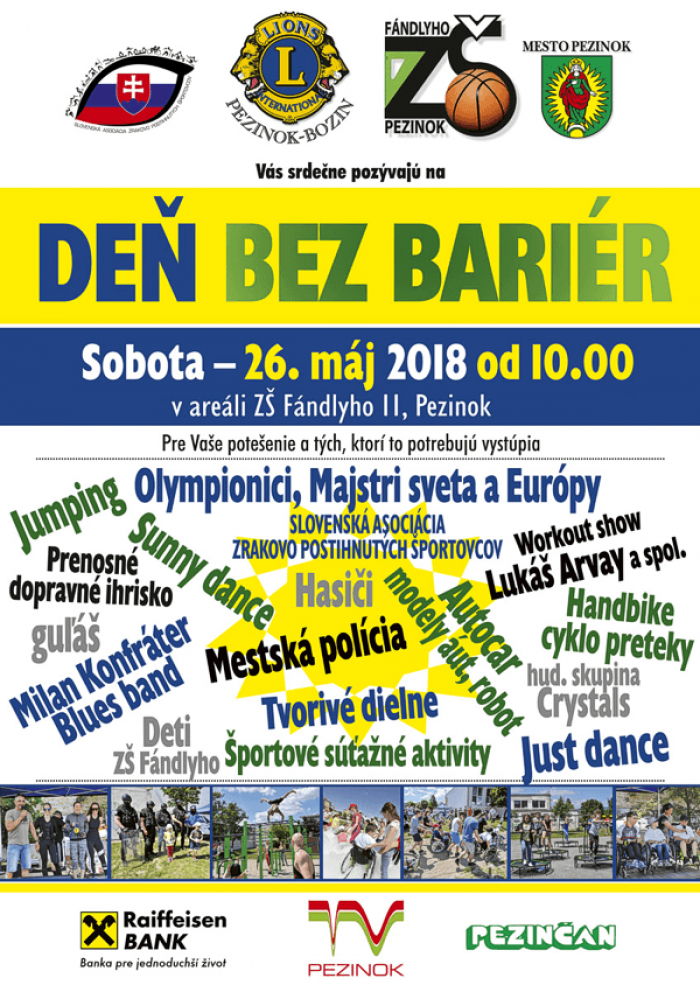 den bez barier 2018t