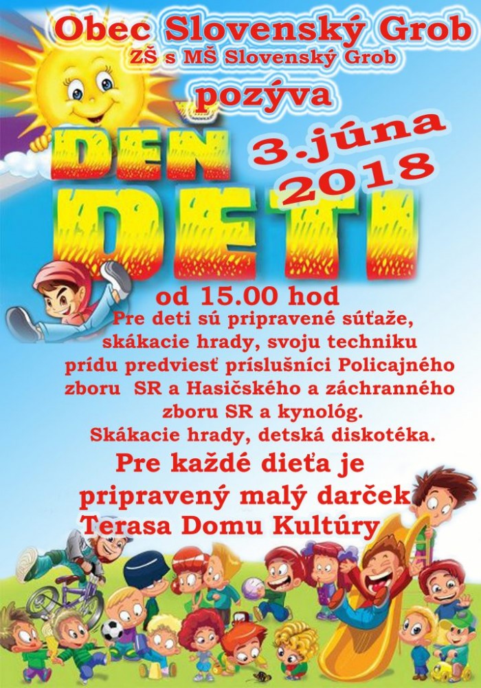 Deň detí v Slovenskom Grobe
