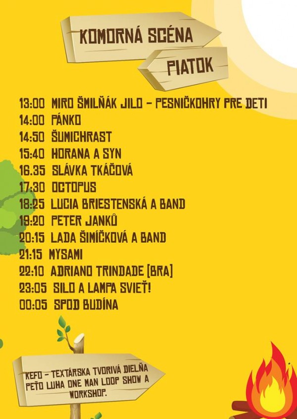 piatok komorna scena