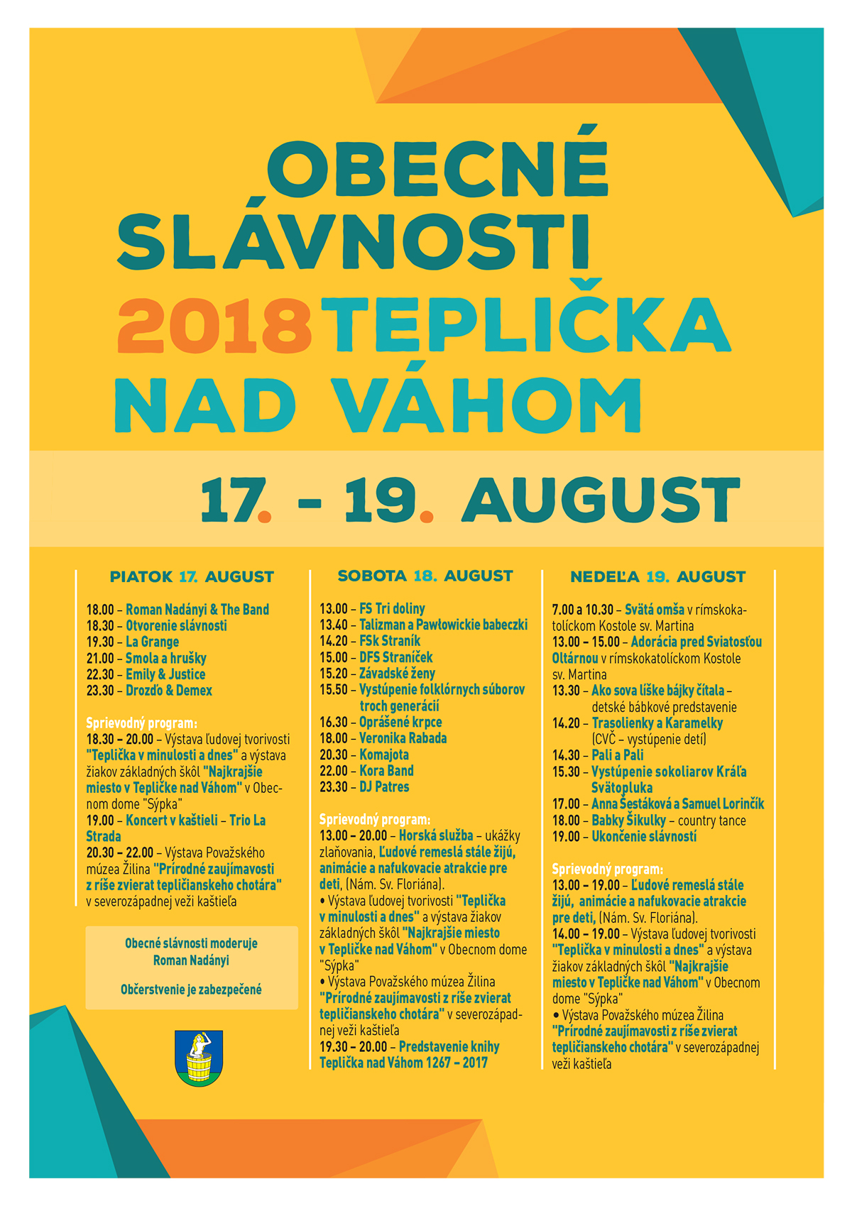 Obecné slávnosti v Tepličke nad Váhom