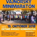 vajnory minimaraton 2018 plagat 0
