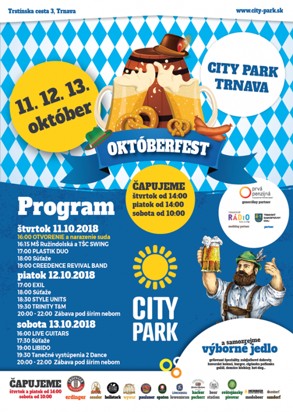 Októberfest City Park Trnava