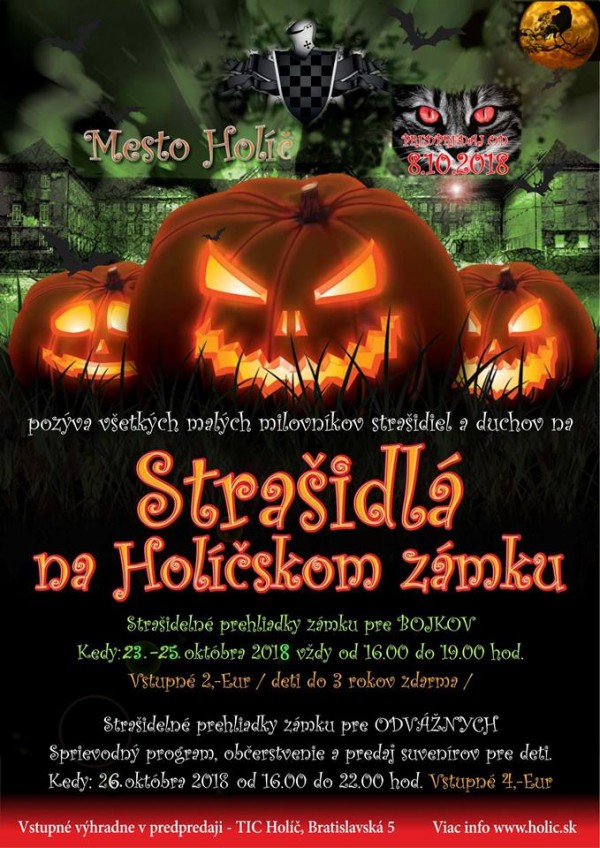 strasidla holic 2018