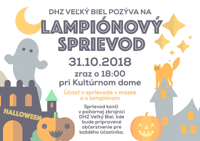 plagat halloween sprievod 2018