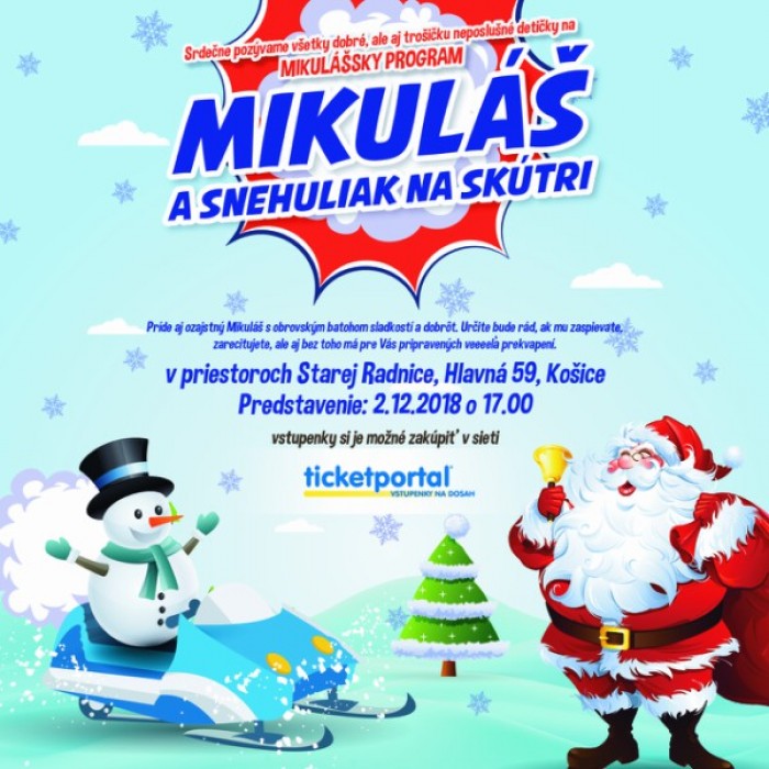 orig Mikulas a snehuliak na skutri bez balicka 20181022152828