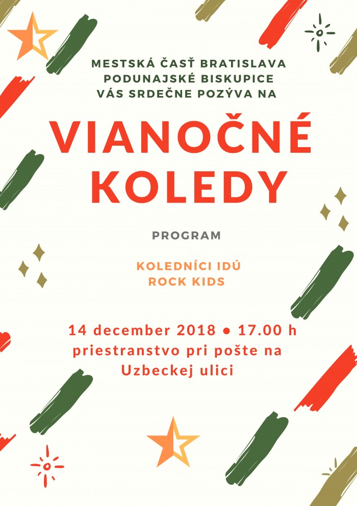 vianocne koledy plagat page 0