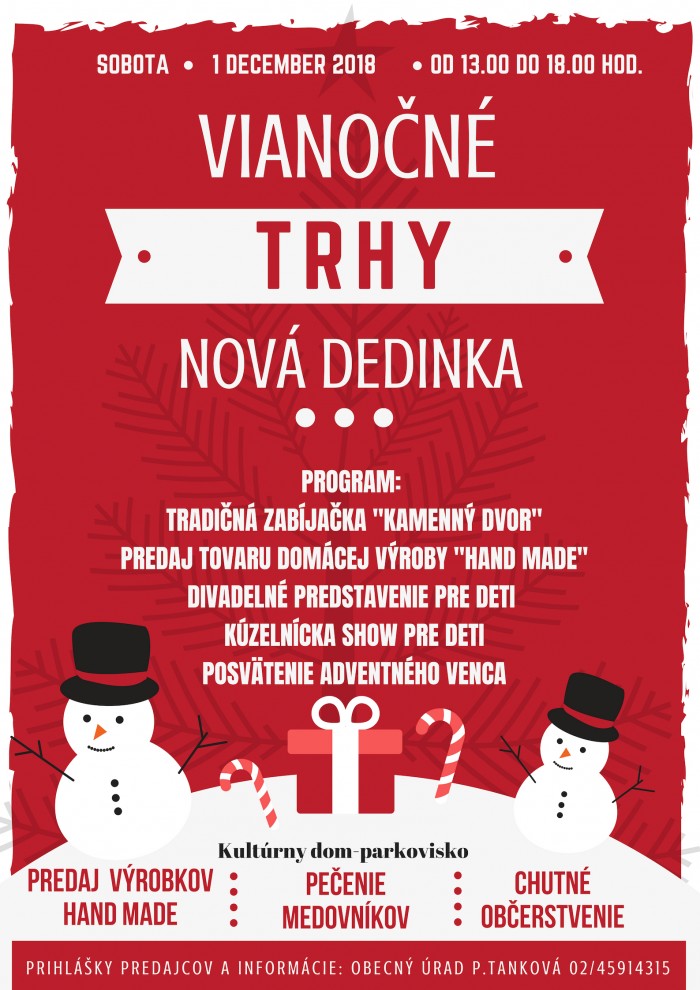 vianocne trhy dedinka