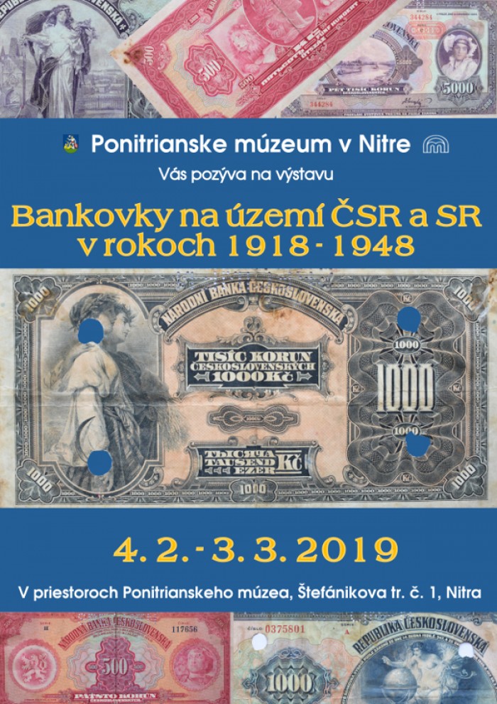 Bankovky na uzemi CSR a SR v rokoch 1918 1948 pozvanka