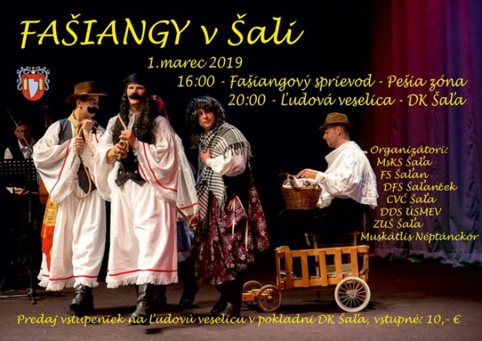 Fasiangy v sali