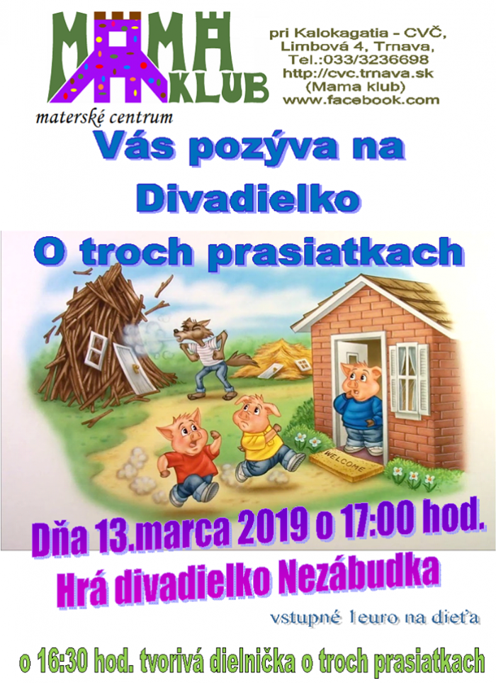 mama klub o troch prasiatkach 13032019