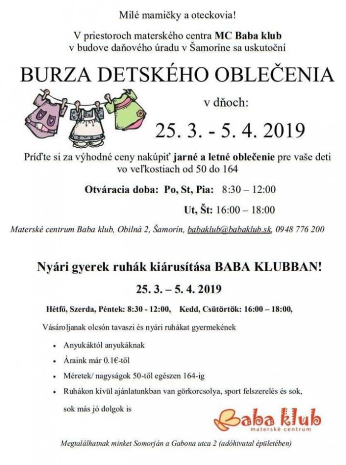 burza baba klub