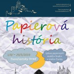 Papierova historia plagat Trenciansky hrad