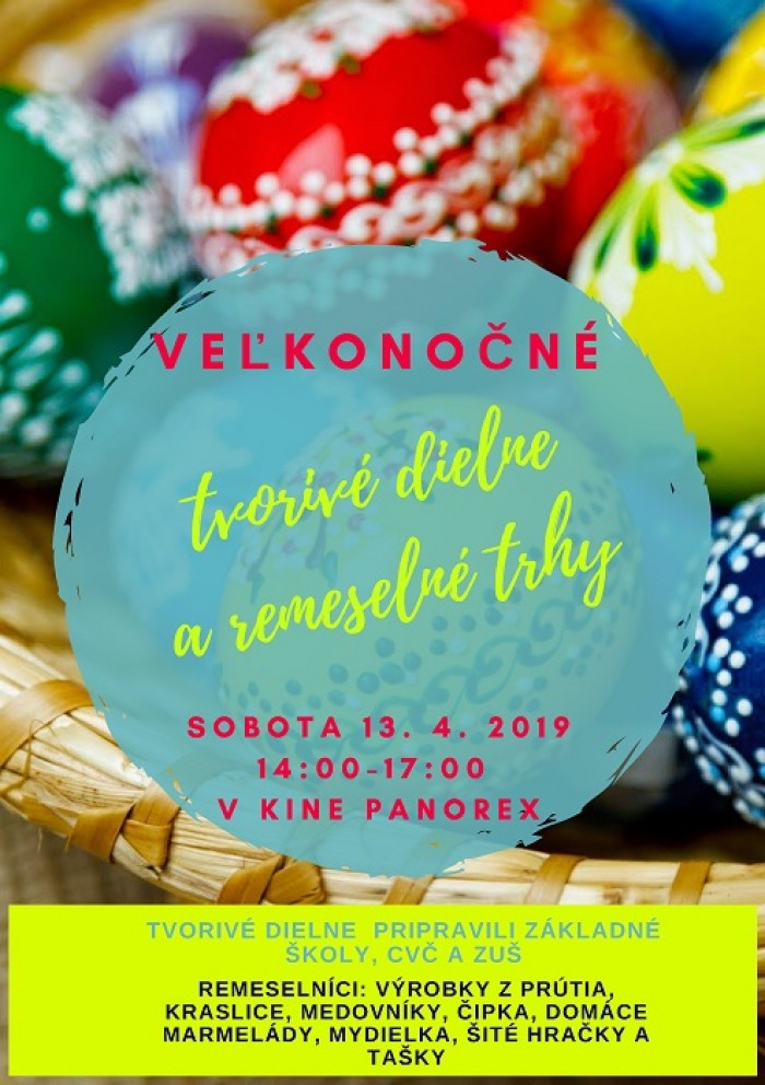 Velkonocne tvorive dielne 2019