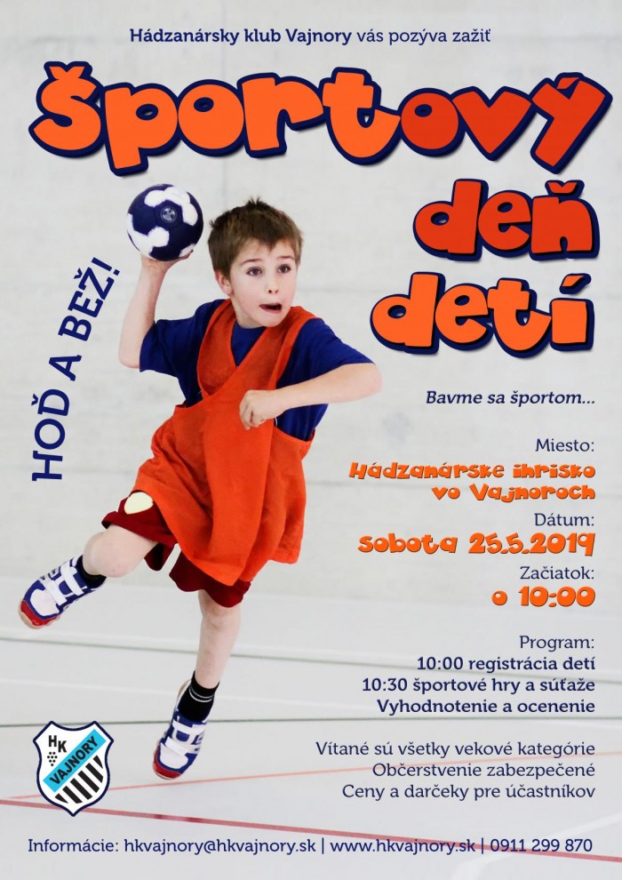 sportovy den 2019 hk vajnory